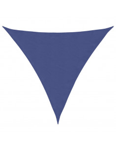 Parasole a Vela Oxford Triangolare 4,5x4,5x4,5 m Blu