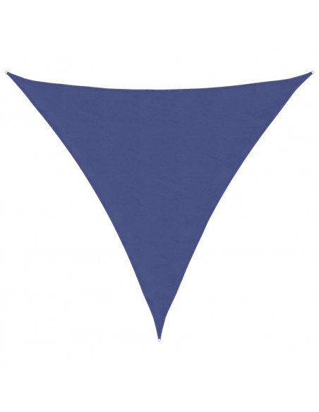 Parasole a Vela Oxford Triangolare 4,5x4,5x4,5 m Blu
