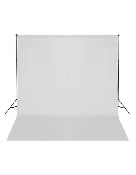 Fondale in Cotone Bianco 300x300 cm