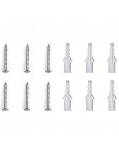 Specchi a Mezza Cupola per Traffico 2 pz Ø40 cm in Acrilico