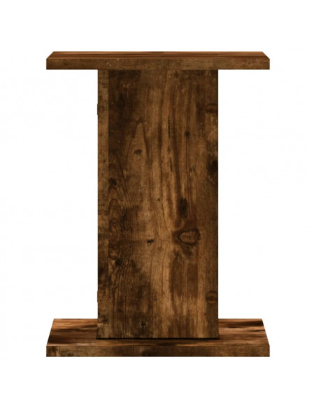 Supporti Altoparlanti 2 pz Rovere 30x30x40 cm Legno Multistrato