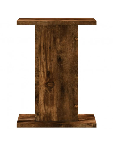 Supporti Altoparlanti 2 pz Rovere 30x30x40 cm Legno Multistrato