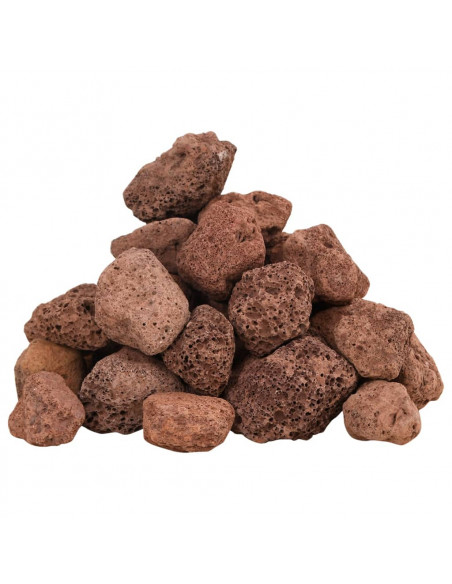 Rocce Vulcaniche 25 kg Rosse 3-5 cm