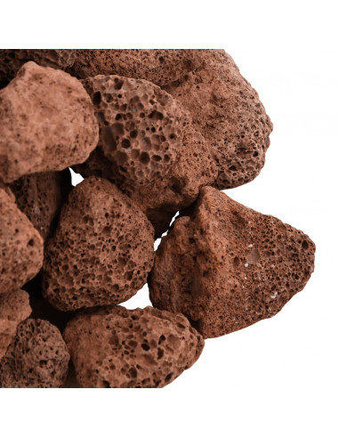 Rocce Vulcaniche 25 kg Rosse 3-5 cm