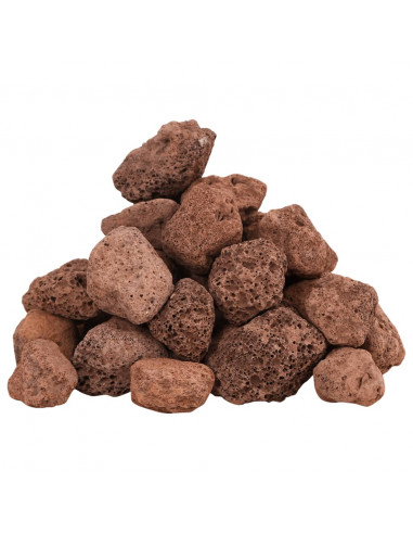 Rocce Vulcaniche 25 kg Rosse 3-5 cm