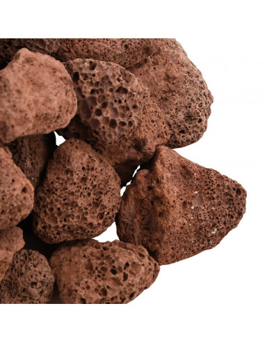 Rocce Vulcaniche 25 kg Rosse 3-5 cm