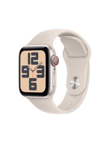 Apple Watch SE 2023 Cell 40mm Aluminium StarLight Sport Band StarLight M/L EU MRG13QL/A
