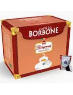 CAFFE BORBONE RESPRESSO 100 CAPSULE MISCELA ROSSA COMPATIBILE CON NESPRESSO