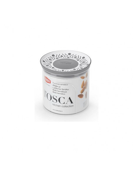 Barattolo Stefanplast 55404 TOSCA Ermetico Grigio Grigio