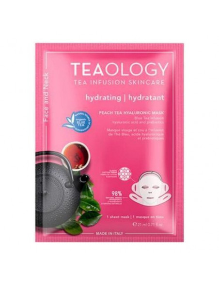 Maschera bellezza Teaology Peach tea idratante 21 ml