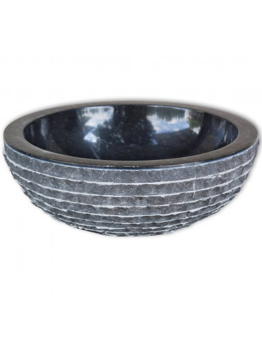 Lavandino in Marmo 40 cm Nero