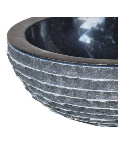 Lavandino in Marmo 40 cm Nero