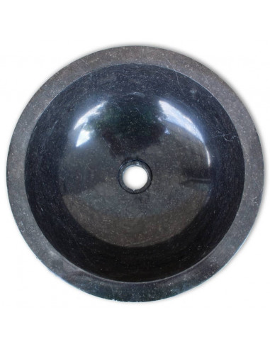 Lavandino in Marmo 40 cm Nero