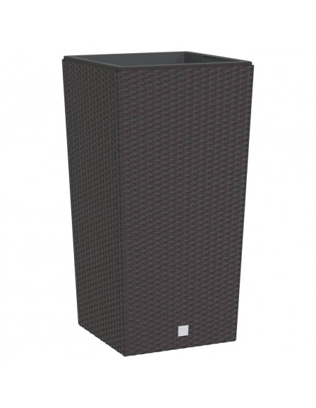 Fioriera con Interno Rimovibile Marrone 21 / 49 L PP Rattan