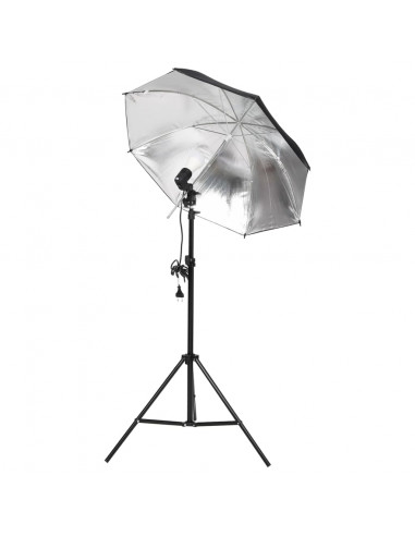 Kit per Studio Fotografico con Set di Luci e Fondale