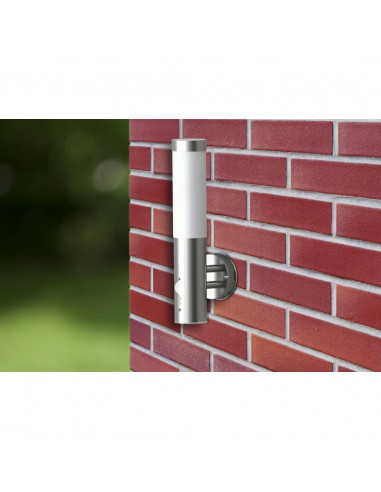 Applique da Esterno con Rilevatore di Movimento in Acciaio Inox