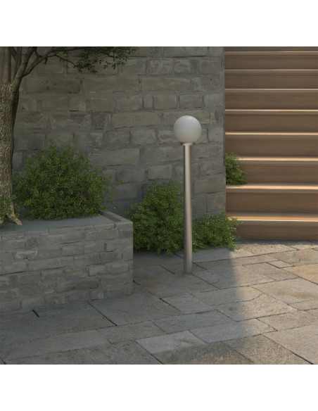 Lampione da Giardino con 1 Lampada 110 cm