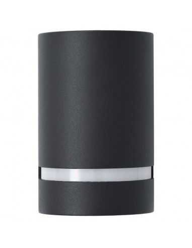 Lampade da Parete da Esterno 2 pz 35 W Nere Semicircolari