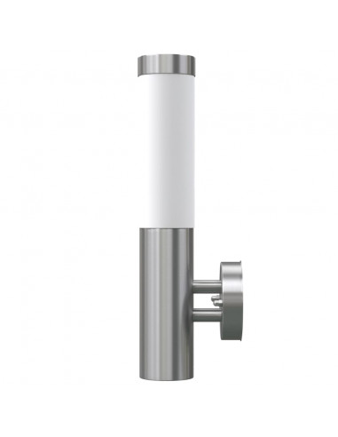 Lampioncini moderni da giardino in acciaio inox interno ed esterno,2