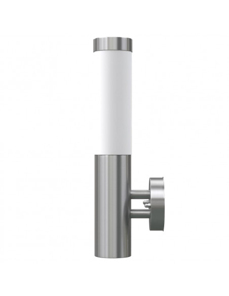 Lampioncini moderni da giardino in acciaio inox interno ed esterno,2