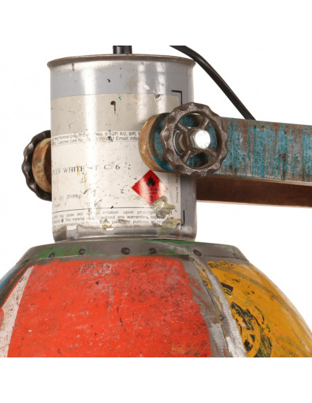 Lampada a Sospensione Industriale 25 W Multicolore 111 cm E27