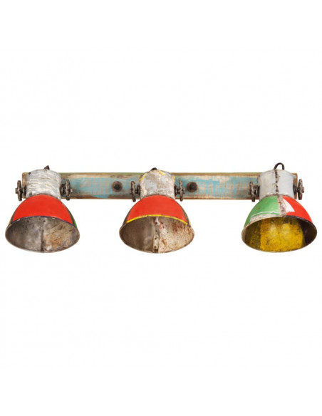 Lampada da Parete Industriale Multicolore 65x25 cm E27