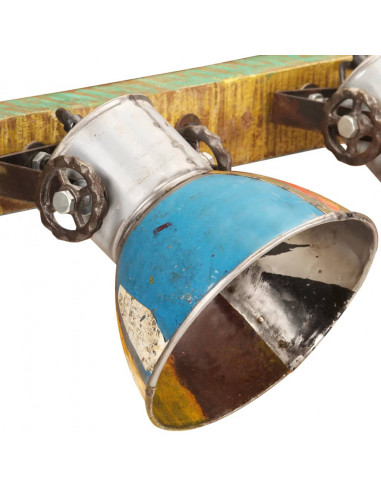 Lampada da Parete Industriale Multicolore 65x25 cm E27