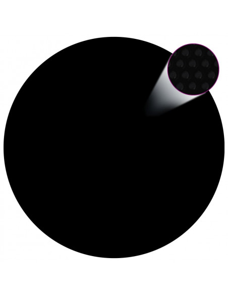 Copertura per Piscina Nera 356 cm PE