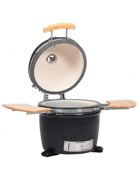 Kamado Griglia Barbecue Affumicatore in Ceramica 44 cm