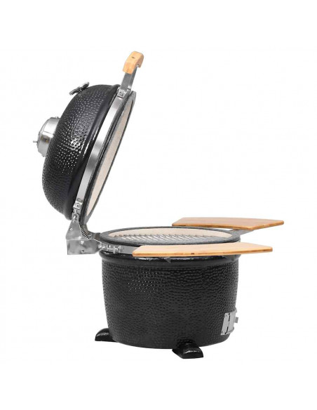 Kamado Griglia Barbecue Affumicatore in Ceramica 44 cm