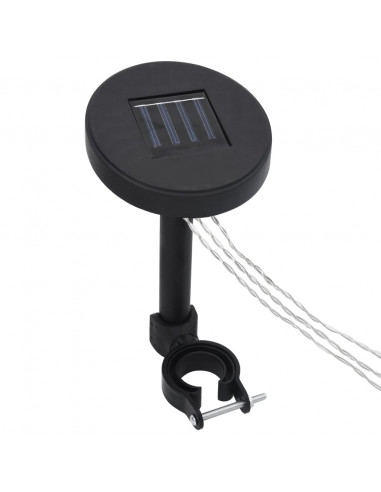 Gazebo con Tende e Luci LED 300x300 cm Antracite in Alluminio