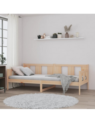 Dormeuse in Legno Massello di Pino 90x200 cm