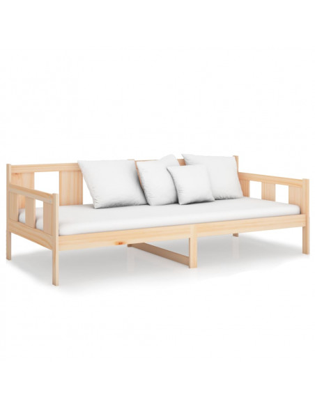 Dormeuse in Legno Massello di Pino 90x200 cm