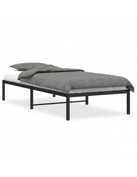 Giroletto in Metallo Nero 90x190 cm