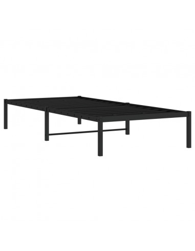 Giroletto in Metallo Nero 90x190 cm