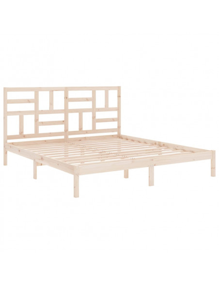 Giroletto senza Materasso in Legno Massello 180x200 cm