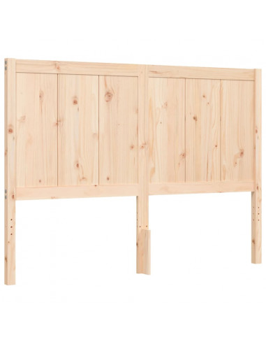 Giroletto con Testiera 140x200 cm in Legno Massello