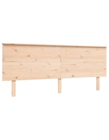 Giroletto con Testiera 200x200 cm in Legno Massello