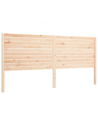 Giroletto con Testiera 200x200 cm in Legno Massello