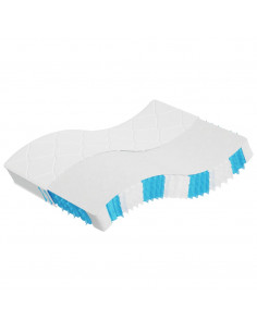 Materasso a Molle Insacchettate Medio Rigido 140x200 cm