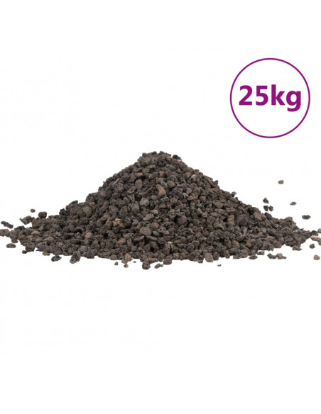 Ghiaia di Basalto 25 kg Nera 5-8 mm