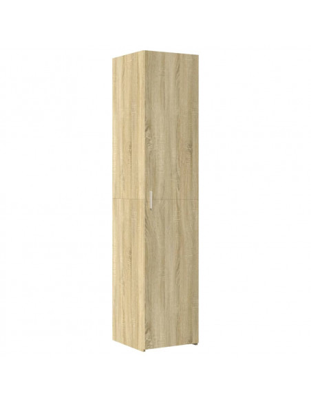 Credenza Rovere Sonoma 40x42,5x185 cm in Legno Multistrato
