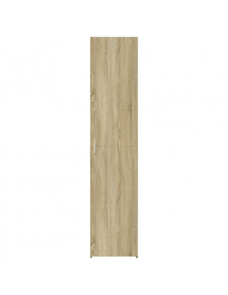 Credenza Rovere Sonoma 40x42,5x185 cm in Legno Multistrato