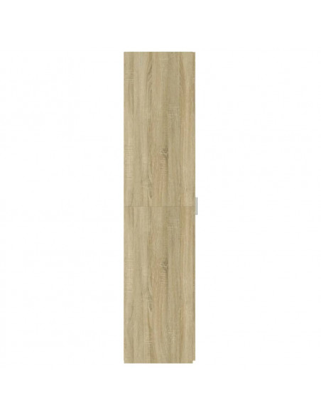 Credenza Rovere Sonoma 40x42,5x185 cm in Legno Multistrato