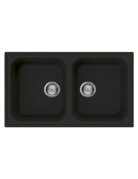 Lavello Smeg LZ862A2 RIGAE Antracite Antracite