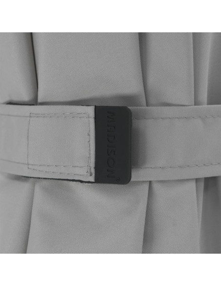 Madison Ombrellone Patmos Luxe Rettangolare 210x140 cm Grigio