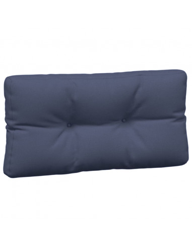 Cuscini per Pallet 7 pz Blu Marino in Tessuto