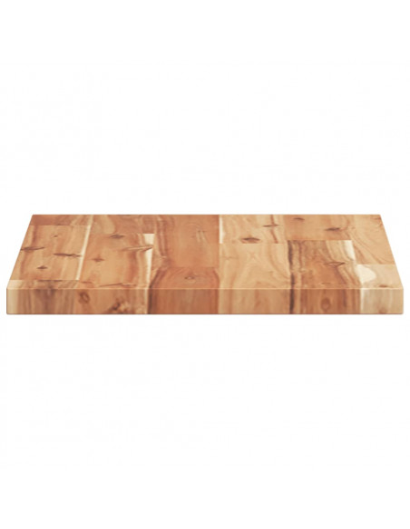 Mensole da Parete 3 pz 40x30x2 cm Legno Acacia Rifinito a Olio