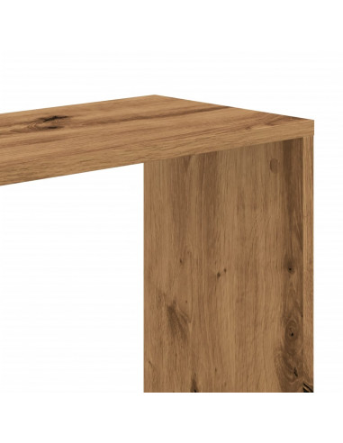 Libreria 5 Piani Rovere Artigianale 45x23,5x162,5cm Multistrato