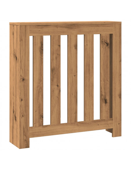 Copertura Termosifone Rovere Artigianale 78x20x82cm in Legno